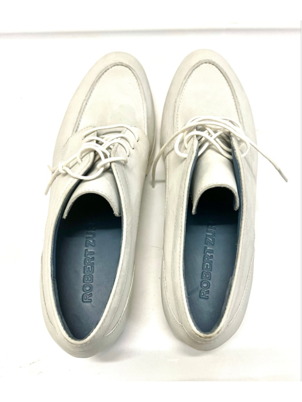 Robert Zur Men's Antonio True Glove Leather Lace-up Derby Size 10.5 4A
